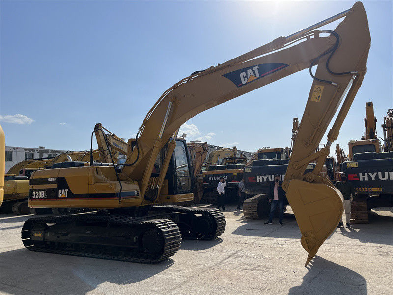 Bersih digunakan Caterpillar 320BL Excavator 20 Ton Cat Excavator Dalam kondisi baik