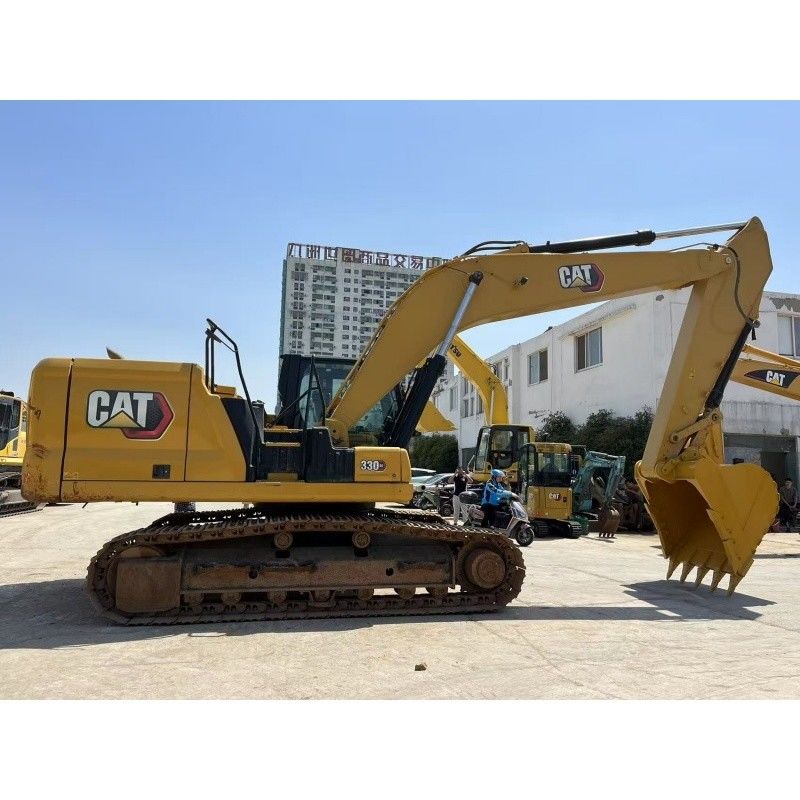 Original Caterpillar 330GC Excavator dengan CAT C7.1 Engine untuk Konstruksi
