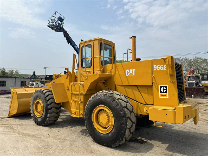 CAT 966E Loader Roda Asli Digunakan Caterpillar CAT 966 Loader Depan siap untuk dikirim