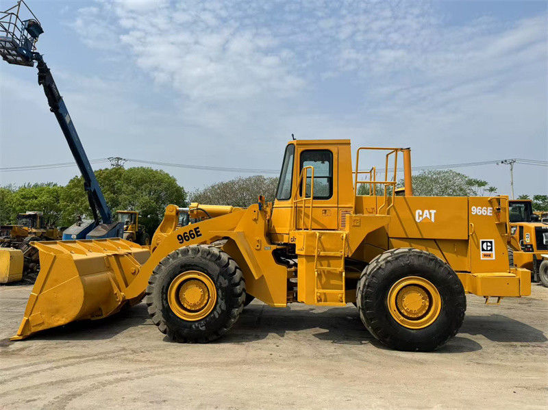 CAT 966E Loader Roda Asli Digunakan Caterpillar CAT 966 Loader Depan siap untuk dikirim