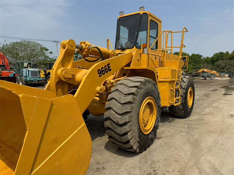 CAT 966E Loader Roda Asli Digunakan Caterpillar CAT 966 Loader Depan siap untuk dikirim
