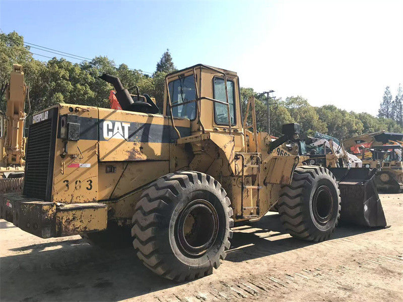 Cat asli digunakan CAT 966F wheel loader bekas Caterpillar CAT 966 front loader