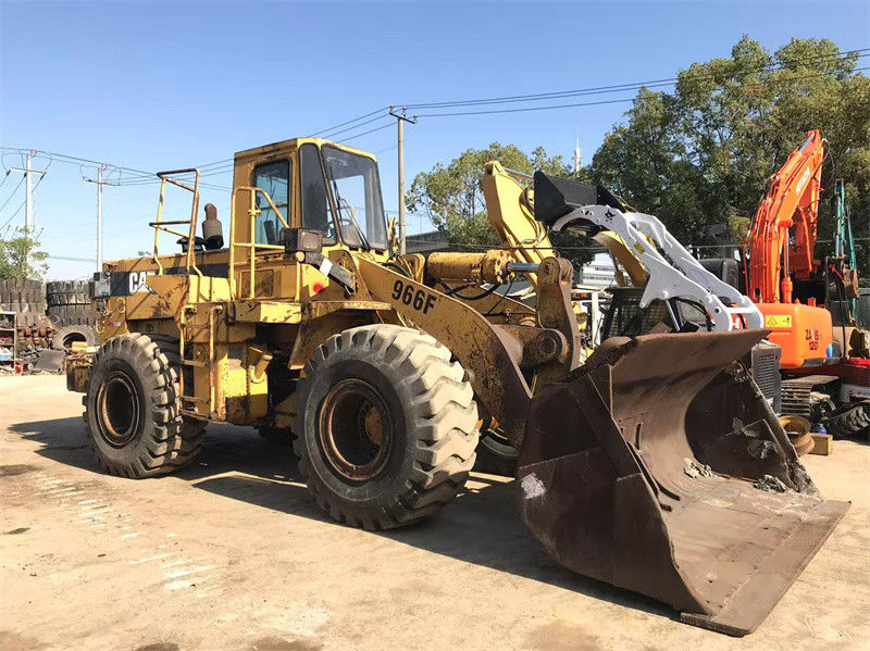 Cat asli digunakan CAT 966F wheel loader bekas Caterpillar CAT 966 front loader