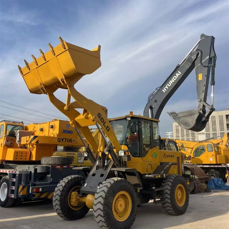 China Brand SDLG LG936L bekas wheel loader Front End loader siap untuk pengiriman