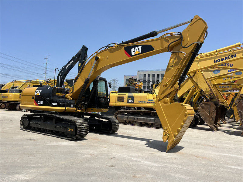 Kondisi baik 20 ton excavator menengah digunakan ulat 320d excavator untuk dijual