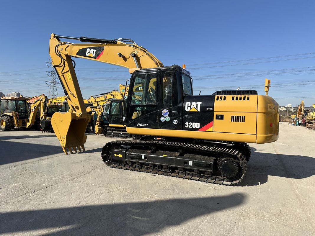 Digunakan CAT 320D Excavator 20 ton Second Hand CAT 320 Medium Excavator