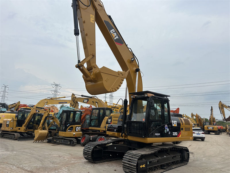 25 Ton Digunakan Excavator Cat 325D Digunakan Caterpillar CAT 320 325 330 Crawler Excavator