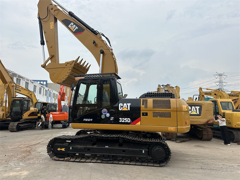 25 Ton Digunakan Excavator Cat 325D Digunakan Caterpillar CAT 320 325 330 Crawler Excavator