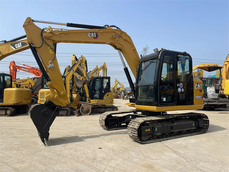 Digunakan Caterpillar Excavator 308E2 Mini Hydraulic Excavator Dirancang Untuk Biaya Operasi Rendah Dan Dalam Berbagai Aplikasi