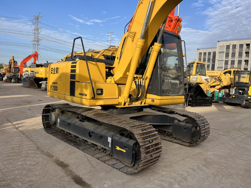Ekskavator Hidrolik Komatsu PC120-6 Bekas 12 Ton Model 2015 untuk Konstruksi