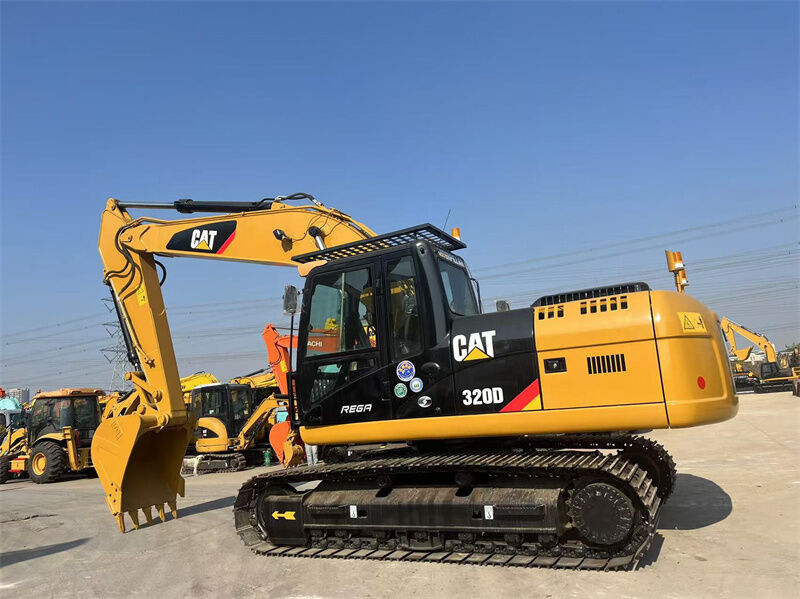 Digunakan Caterpillar 320D Excavator dengan Caterpillar C6.4 Engine dan 1.2m3 Ember Kapasitas untuk Heavy-Duty Konstruksi