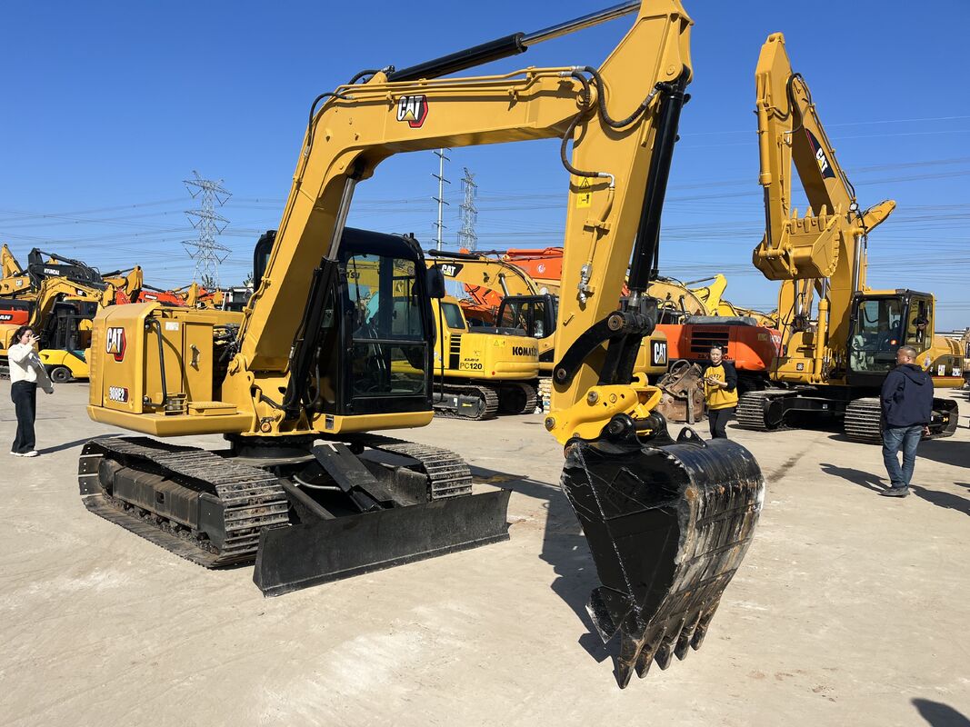 Kondisi bagus mini excavator 8 ton Caterpillar 308E2 excavator untuk dijual
