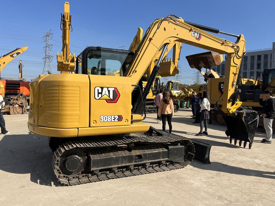 Kondisi bagus mini excavator 8 ton Caterpillar 308E2 excavator untuk dijual