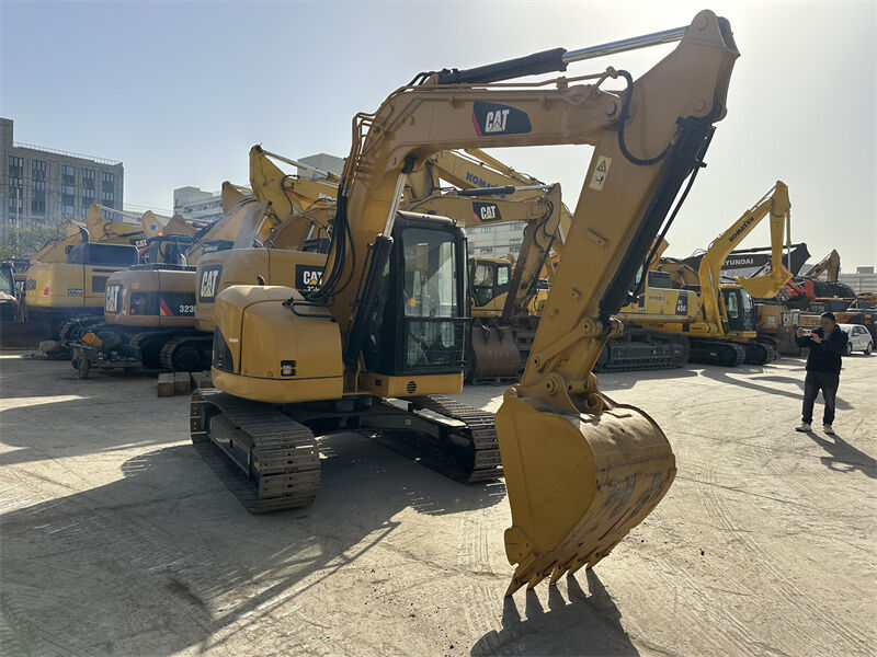 Ekskavator mini Caterpillar 308D bekas 8 ton Ekskavator Cat untuk dijual