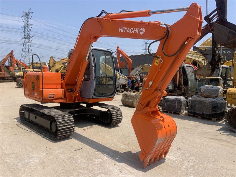 Used Hitachi Excavator EX60-5 Equipped with Original Core Components Including Motor Pump and Bearing for Stable and Operation
