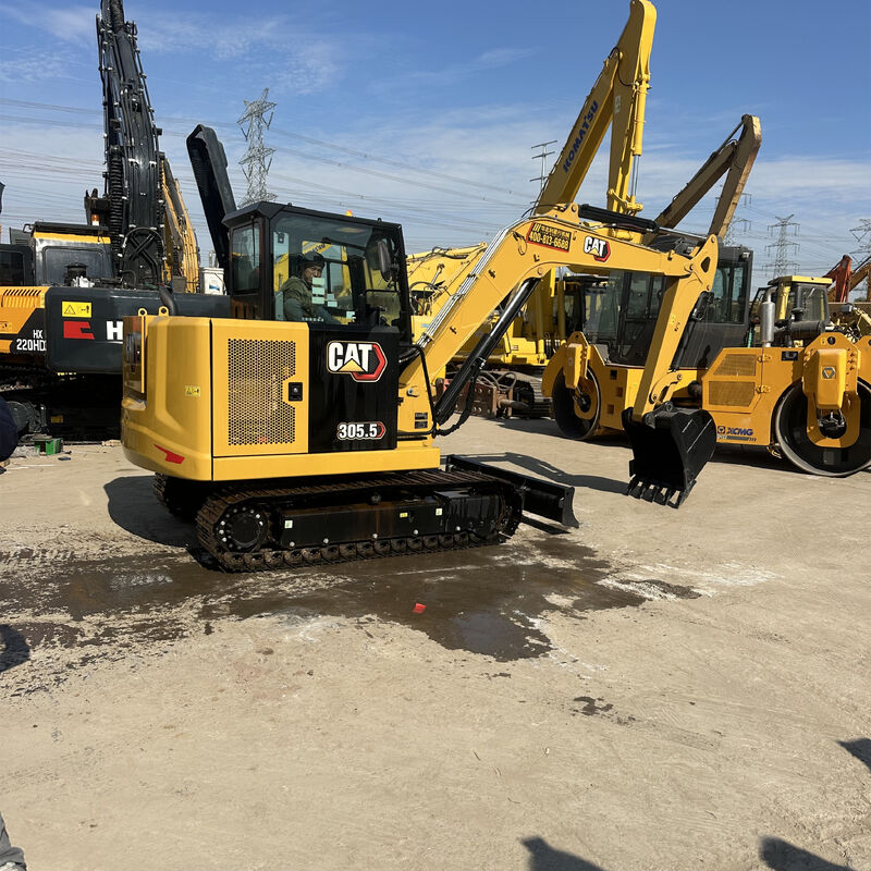 2024 CAT 305 5E Mini Excavator Hanya 5 2 Jam Seperti New Ultra Low Hour Compact Digger