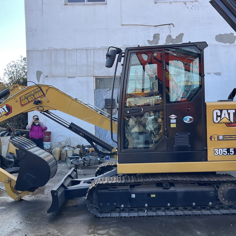 2024 CAT 305 5E Mini Excavator Hanya 5 2 Jam Seperti New Ultra Low Hour Compact Digger