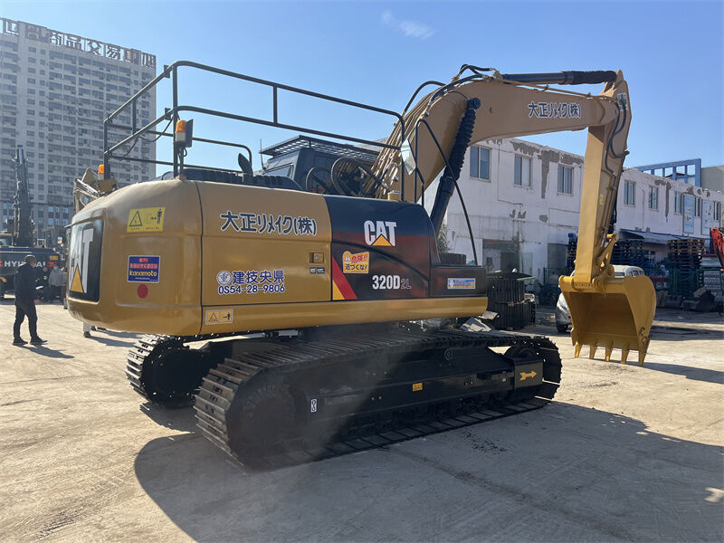 Peralatan Tambang Berkualitas Tinggi Excavator Ukuran Sedeng Digunakan Cat 320D2 Excavator