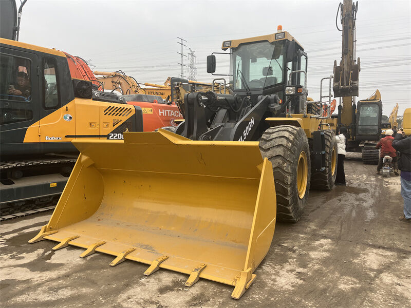 Kondisi baik bahan berat memuat dan transportasi mesin digunakan XCMG ZL50GN loader untuk dijual