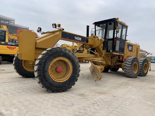 CAT 140H Bekas Mesin Pemindah Tanah Caterpillar Motor Grader