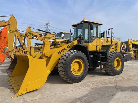 SDLG LG956L Wheel Loader Front Loader Kuning 17450kg