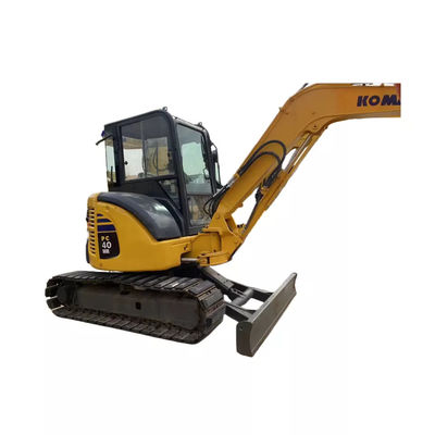 Ekskavator Komatsu Pc40mr Mini Bekas 4 Ton Kuning Buatan Jepang Import