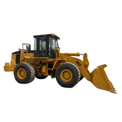 Peralatan Konstruksi Wheel Loader Caterpillar 966F Hidrolik Bekas