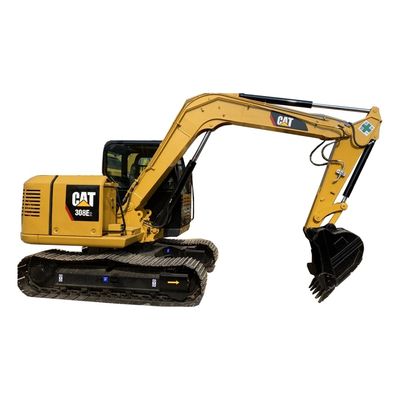 308E2 Caterpillar Bekas CAT Excavators Mini Hydraulic Crawler Excavator 8 Ton