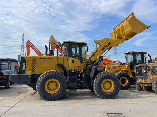 SDLG LG956L Asal Cina Menggunakan Wheel Loader Dengan Front End Loader 17000 - 17250Kg