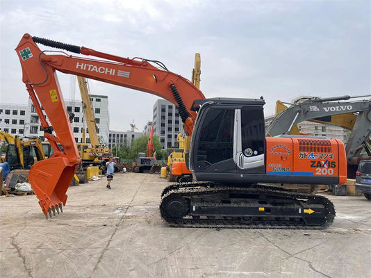 Ekskavator Hitachi Zx200 Menggunakan Mesin Pemindah Tanah Penggali Menengah Jepang