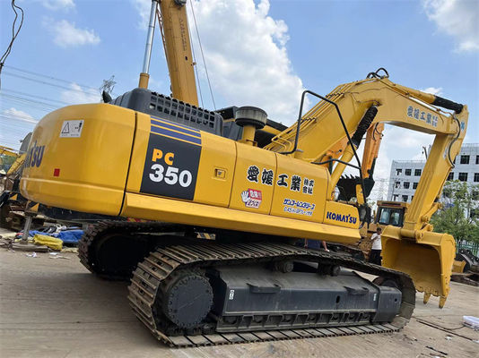 35 Ton Ekskavator Perayap Jepang Bekas Asli Komatsu PC350 Ekskavator Besar