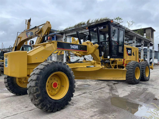 Caterpillar CAT 140H Motor Grader Bekas Untuk Konstruksi Jalan