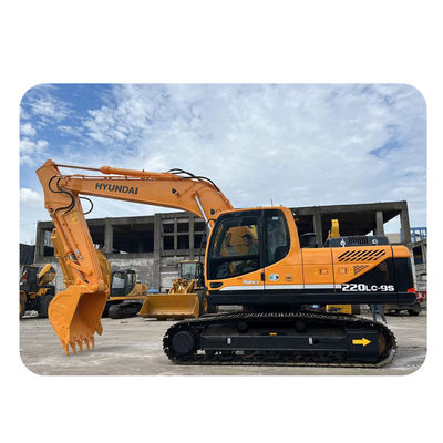 Digunakan Hyundai 220LC-9S Excavator 22 Ton Second Hand Hyundai Digger