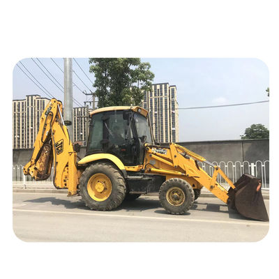 Digunakan JCB 3CX Backhoe Loader second hand Wheel Backhoe Loader