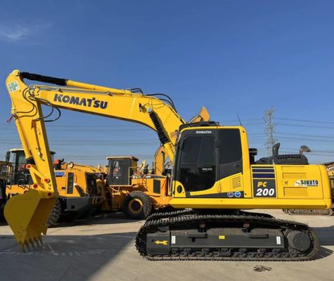 90% Baru digunakan Crawler Tipe Komatsu PC200 Jepang Pabrik Kinerja yang sangat baik Sedikit digunakan