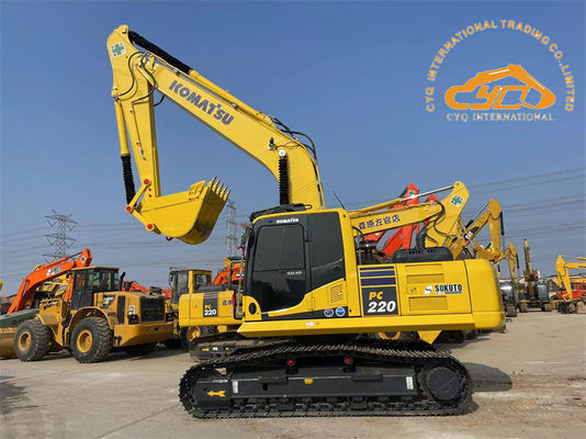 Kondisi yang sangat baik digunakan Jepang Excavator Komatsu PC220-8 Crawler Excavator PC200 PC220