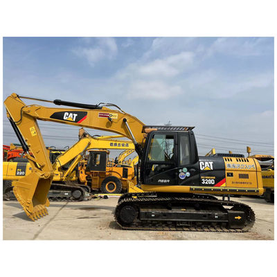 Kekuatan Hydraulic Crawler Cat 320D Excavator 1082 Jam