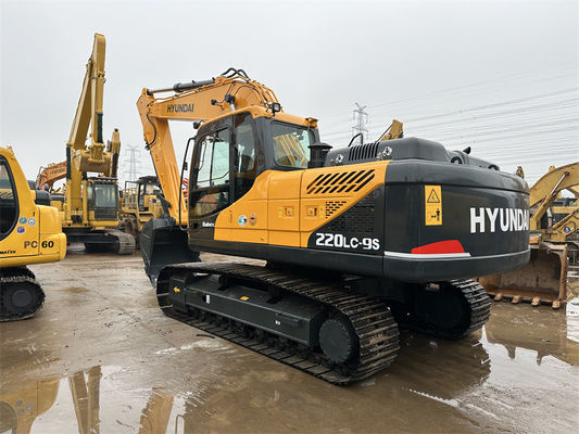 Digunakan Hyundai 220LC-9S Excavator 22 Ton Hyundai 220 Mining Digger