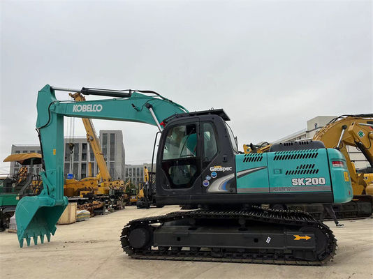 Jepang Digunakan Kobelco SK200-8 Excavator 20 Ton Kobelco Mining Digger