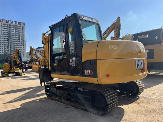 Digunakan CAT 307D Excavator 7 ton Caterpillar 307 Crawler mini Excavator