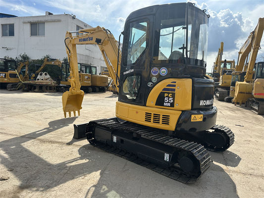 Digunakan Jepang Komatsu PC55 Excavator PC55MR PC55MR-2 Mini Digger