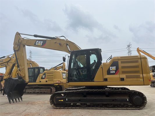 Digunakan CAT 320 Excavator 6 silinder Second Hand Caterpillar 320 Excavator