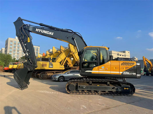 22 Ton Digunakan Hyundai R220LC-9S Excavator Hyundai 220 Mining Digger