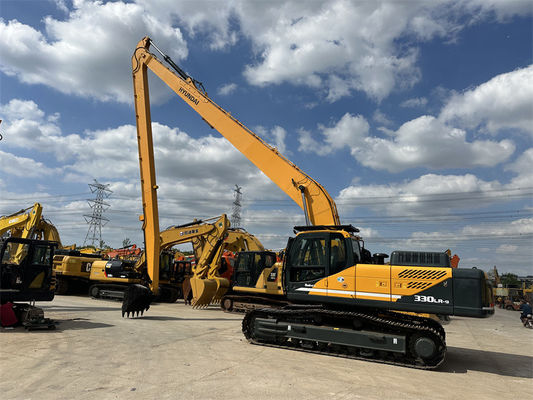Digger Hyundai 330 bekas dengan boom panjang