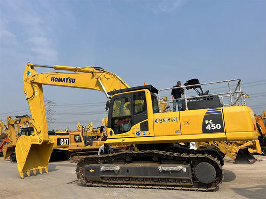 Original Digunakan Excavator 45 ton Komatsu PC450-8 Besar Excavator