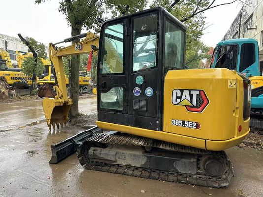 5.5 Ton Digunakan CAT 305.5E Caterpillar 305.5 Mini Crawler Excavators
