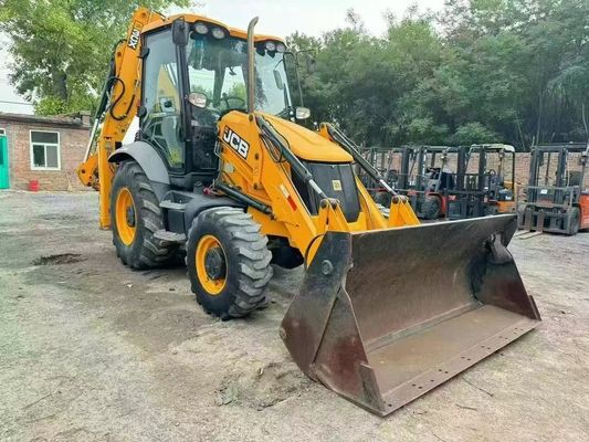 Digunakan JCB 3CX Backhoe Loader dengan split ember extend arm JCB 3CX backhoe excavator