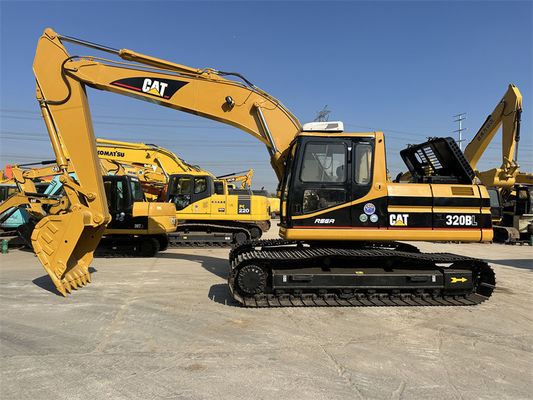 Digunakan CAT 320BL excavator dengan jalur 800mm Digunakan Caterpillar Hydraulic Excavator