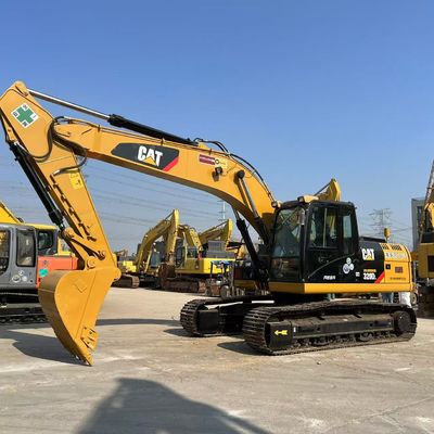 Kondisi baik Caterpillar 320DL Excavator dengan Breaker Hammer Line untuk Pertambangan