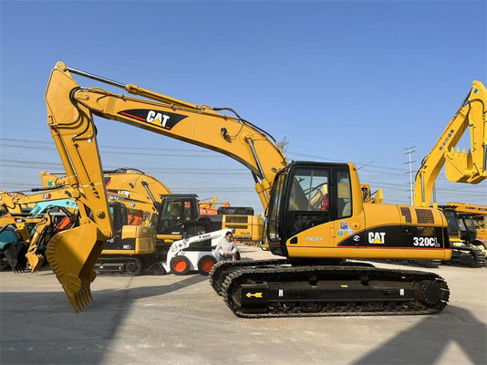 Digunakan CAT 320CL Excavator Original Caterpillar 320C 320D 320GC Penggali Pertambangan